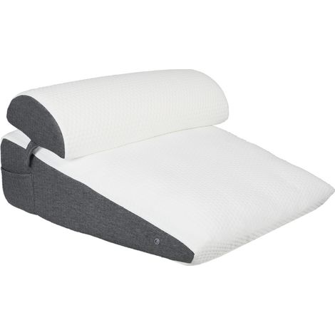 Lavio Wedge Pillow Acid Reflux Memory Foam Pregnant Reading Support Anti-snoring