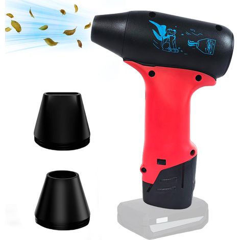 Souffleur sans fil pour 12 V M12, Jet Blower 130 000 tr/min, moteur à grande vitesse sans balais, souffleur d'air comprimé, souffleur d'air en continu, pour voiture, PC, atelier, camping (sans (1/5)