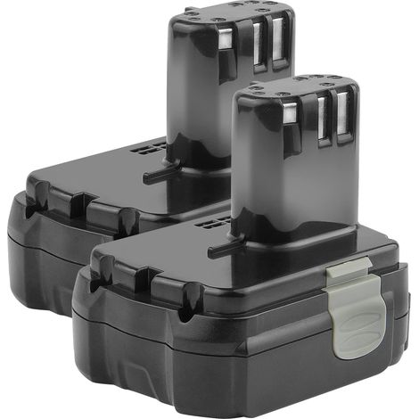 2 Packs de Batteries pour Hitachi BCL1415  Batterie de Rechange 14,4 V 4 000mAh pour Hitachi BCL1415, BCL1430, EBL1430, 326236, 326823, 326824, 327728 et 327729 Outil électrique sans Fil (1/5)