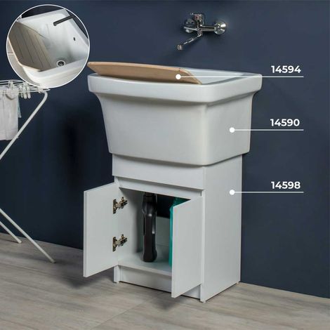 MOBILE PER LAVATOIO "ISIDE" Mod. 60x50 cm