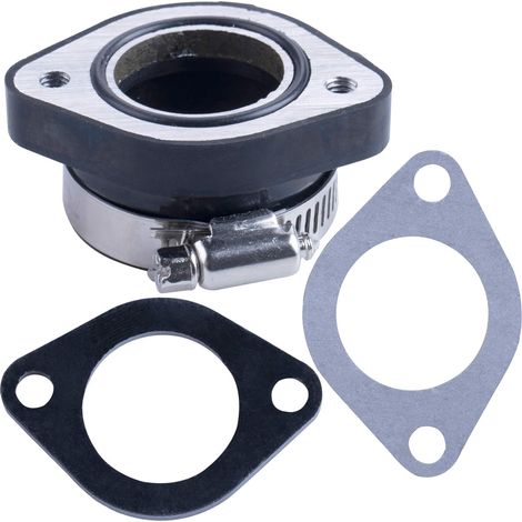 Soffietto carburatore per collettore di aspirazione compatibile con Yamaha TTR SSR 125cc, interfaccia in gomma per carburatore da 28mm, mini moto fuoristrada (1/5)