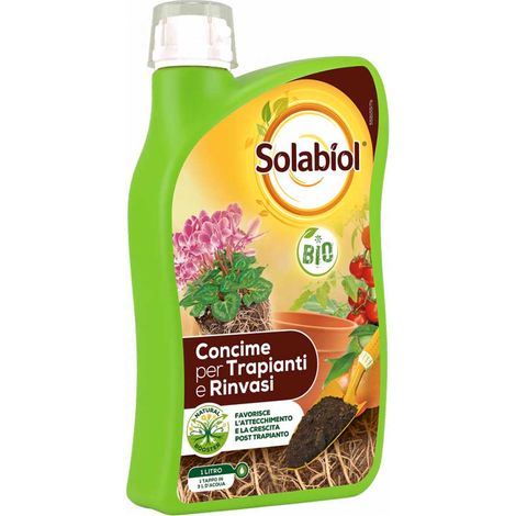 Solabiol Concime Liquido Trapianti e Rinvasi 1 Lt (1/3)