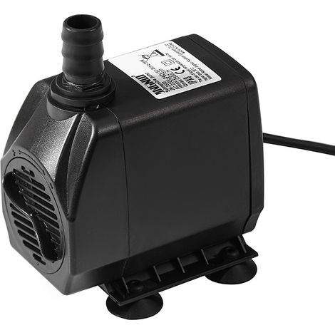 Tauchwasserpumpe, einstellbare Mini-Wasserpumpe (1800 l/h, 25 W), Teich-/Brunnenpumpe, extrem leise Aquariumpumpe, 1,5 m Stromkabel