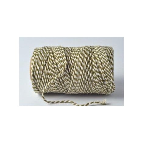 Ficelle de Boulanger Vert Olive 100 m (1/5)