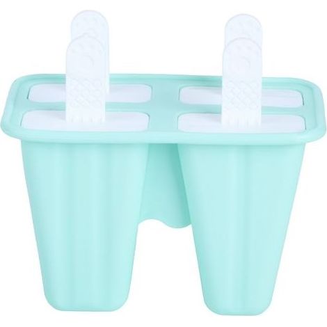Silikon-Eisform mit 4 Fächern – DIY-Werkzeug für erfrischende Eiskreationen (1/5)