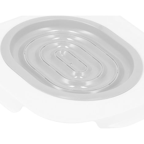 Katzentoilettentrainer, Katzenstreumatte, Haustier-Toilettentrainingsset, Haustierbedarf, Grau, 1 Schale