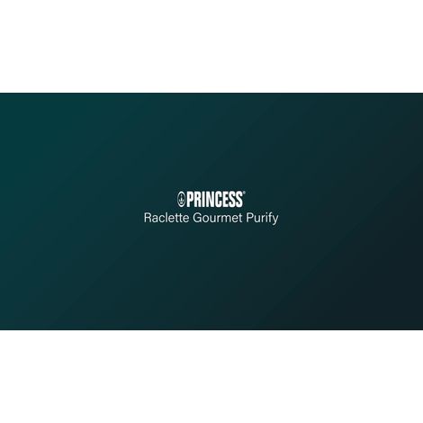 Parrilla Princess Purify 162660/ 1500W/ Tamaño 22023cm (1/4)