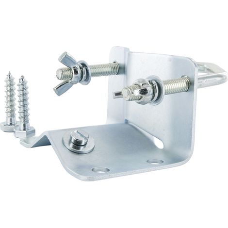 Schwaiger Maßtfuß MAF45 541, Eisen verzinkt, bis 60 mm Rohrdurchmesser Antennen & Koaxkabel