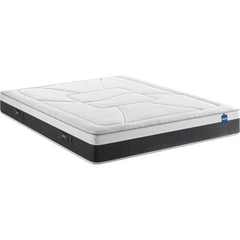 Bultex – Matelas ressorts 160x200 cm – Accueil moelleux – Soutien ferme – Mousse Bodysoft – Éco-conçu avec 90 % d’acier recyclé (1/5)