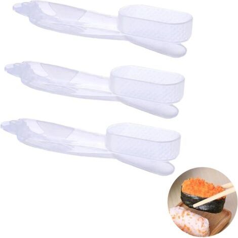 3-piece DIY sushi set, sushi mold, onigiri mold, easy-to-use sushi set for beginners and professionals--DTEKGAZ (1/4)