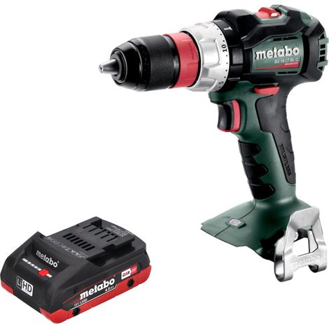 Taladro atornillador a batería Metabo BS 18 LT BL Q 18 V 75 Nm sin escobillas + 1x batería LiHD 4,0 Ah - sin cargador