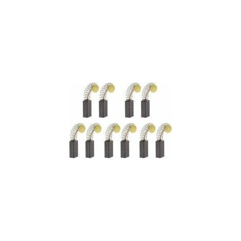 Balais de Charbon Moteur Pièces de Rechange Universelles d'outil Électrique pour Meuleuse d'angle Ponceuse Orbitale 5 Paires-
