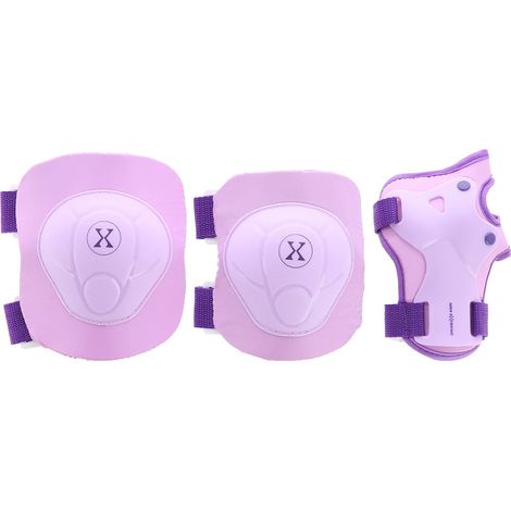 Ensemble de protections pour casque violet taille M (1/5)