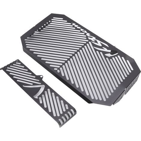 Remplacement de protection de radiateur d'huile de couverture de grille de réservoir d'eau de moto pour Suzuki DL650 VSTROM 20042010 Noir. (1/5)
