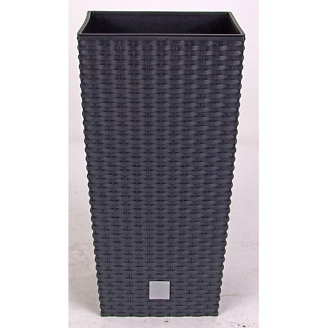 Rato DRTS225 hoher Blumentopf mit Einsatz Anthrazit (1/5)