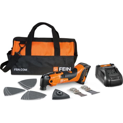 Outil multifonction oscillant sans fil FEIN AMM 500 PLUS AS 18 V 2 Ah StarlockPlus en sac de sport (1/10)