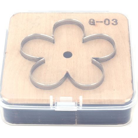 Lederschneidschablone, Locher, Cutter, Messer, Form, DIY-Bastelwerkzeug (G-03) (1/5)