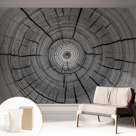 Tapete Tapete Vliestapete mit Kleber - Fototapete mit Motiv - Wandtapete modern - Wanddeko Waldharmonie 312x219 cm (1/5)