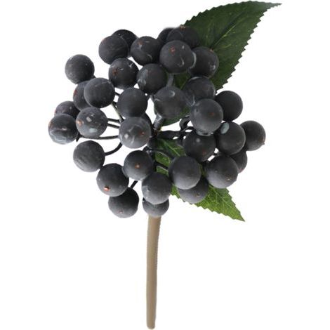 Faux Holly Berry Branch, Simulation de Baies de Noël Fleurs Petit Bouquet de Fruits Branche Ornements de Salon (V) (1/5)