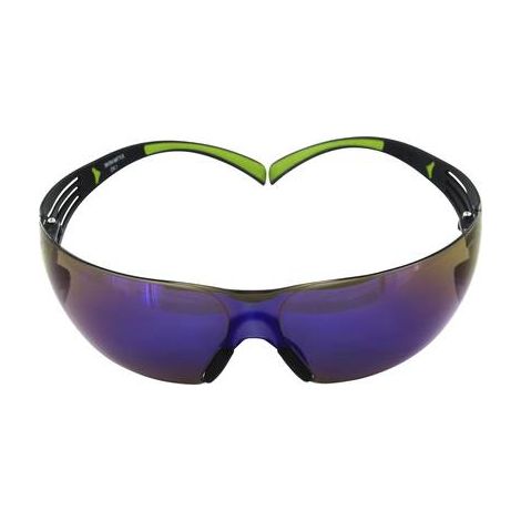 LUNETTES DE PROTECTION SECUREFIT 400 BLEU MIROIR 3M SF408AS (1/5)