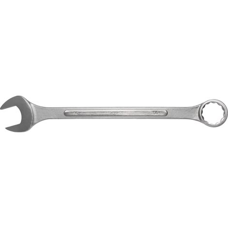 Llave fija recta de acero CrV MJW, 50 mm