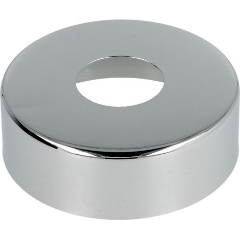 Rosace design p. robinet, laiton chromé 61 mm x 1/2 x 20 mm