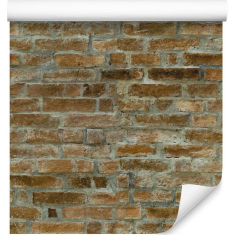 Carta da parati effetto muro di mattoni per soggiorno e camera da letto, 50x1000 cm (1/5)