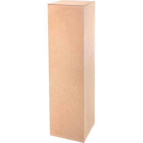 colonne décorative en mdf 110 x 30 x 30 cm support de plante socle décoratif design moderne