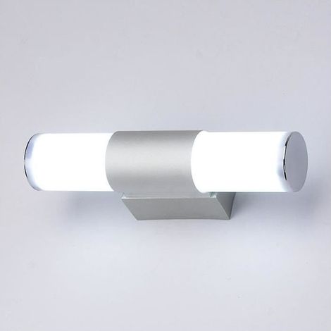 Applique Murale LED pour Salle de Bain 25CM 12W Etanche Lampe Miroir Tube Lumière Blanche Douce Intérieur 1 Pièce (1/4)