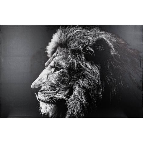 Leone in tela stampata 78x118cm - Atmosphera créateur d'intérieur