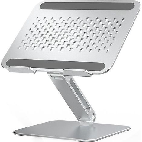 support Ordinateur Portable, Compatible Avec Les Tablettes 10 Pouces - 21 Pouces, Support Pc Portable Rglable En Antidrapant Aluminium Ventil, Erg (1/5)