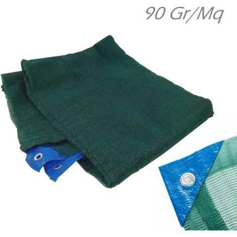 Rete telo raccolta olive Pugliese Antispine 8x8 mt in monofilo di polietilene stabilizzato ai raggi UV 90 gr/mq con apertura Verde 8 x 8 mt