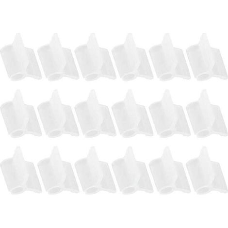 200 clips de greffage, clips de support pour tomates, clips de treillis pour haricots grimpants, 3 mm