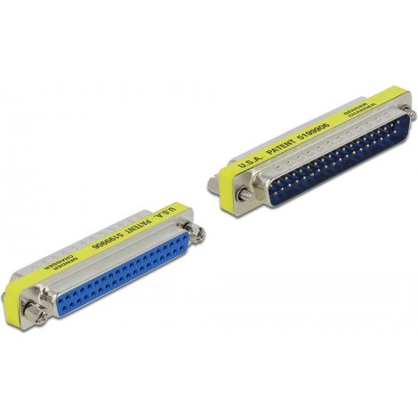 Delock Adaptador Sub-D de 37 pines macho a hembra - Port Saver