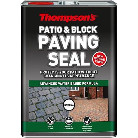 Ronseal Patio & Block Paving Seal Natural 5 litre