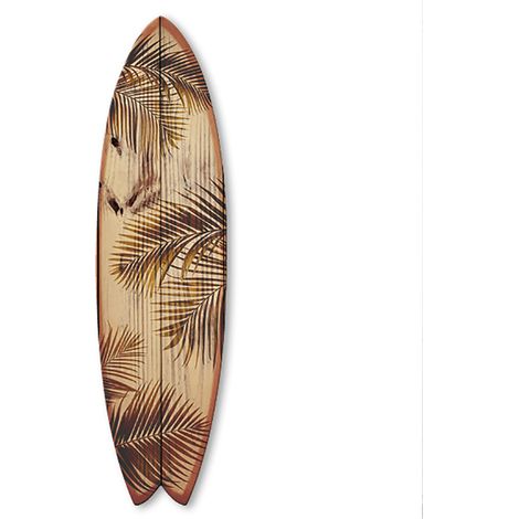 Planche de surf décorative surf brown (1/4)