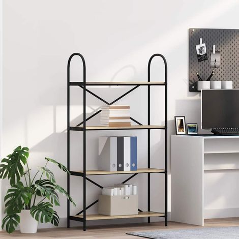 Estante de libros Roble 80 x 30 x 146 cm (1/5)