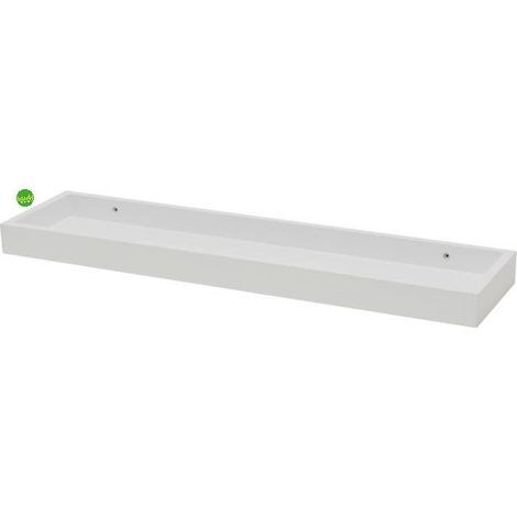 Mensola Kimono contenitore 40x600x150mm bianco (1/3)