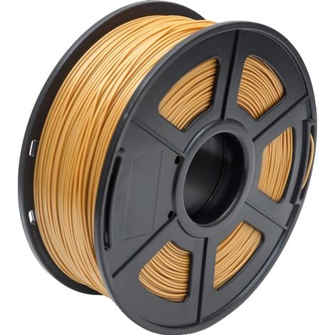 Filament d'imprimante 3D, matériau ABS, bobine de 1 kg, Or (1/2)