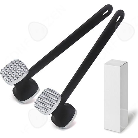 C Attendrisseur de viande 2 pcs marteau à viande en aiguille à viande en acier inoxydable marteau à steak attendrisseur à viande (1/4)