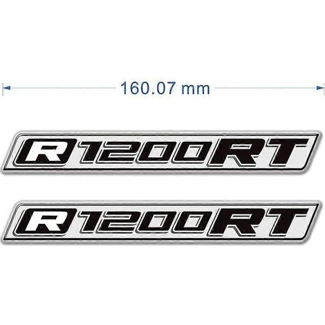Pour BMW R1200RT : emblème, logo, sacoches arrière, valises, protection de réservoir, protection de carénage, autocollants de garde-boue - R1200RT5 (1/5)