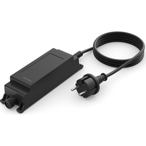Philips GardenLink, bloc d'alimentation basse tension 48W, utilisation en extérieur IP67, noir (1/5)