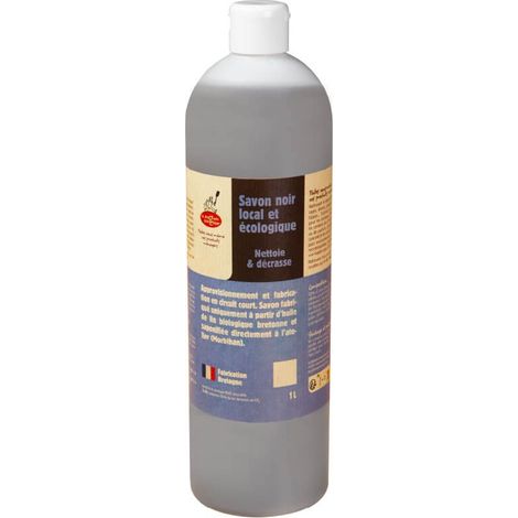 Savon Noir Liquide Lin Bio 1l - La Droguerie Ecologi (1/3)