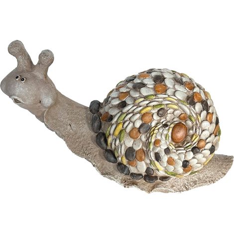 Figura rustica di lumaca da esterno per la decorazione della casa e del giardino