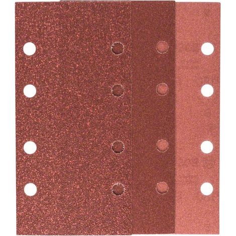 Bosch 2609256A86 Mixed Grit Orbital Sanding Sheet Set 10pk