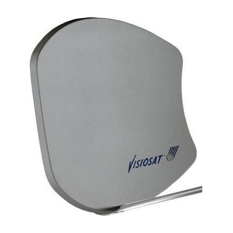 Parabole - VISIOSAT - 0 145 016 BISAT - Gain 37.5 dB - Installation sur mât - Couleur Gris