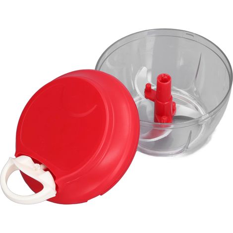 Hachoir manuel 500 ml / 17 oz, robot culinaire portatif pour ail, oignon, viande, poivre et gingembre (1/5)