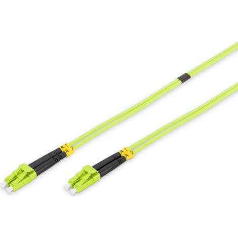 LWL Patchkabel, Duplex, LC  LC Stecker, Multimode OM5 Verwendung: Zur Verlegung von optischen Netzwerkverbindungen (Glasfaser) im Gigabit-Bereich