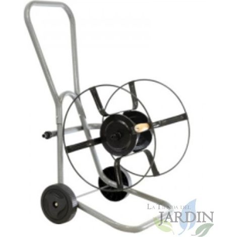 Carrello avvolgitubo in acciaio per tubi da 15 mm e 70 m o da 19 mm e 50 m Organizza e ripone con facilità (1/4)