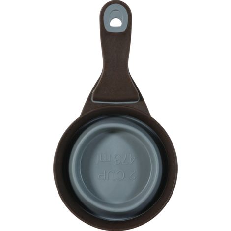 Nils-Extreme Cuchara Dosificadora 2-en-1 Gris Silicona Duradera